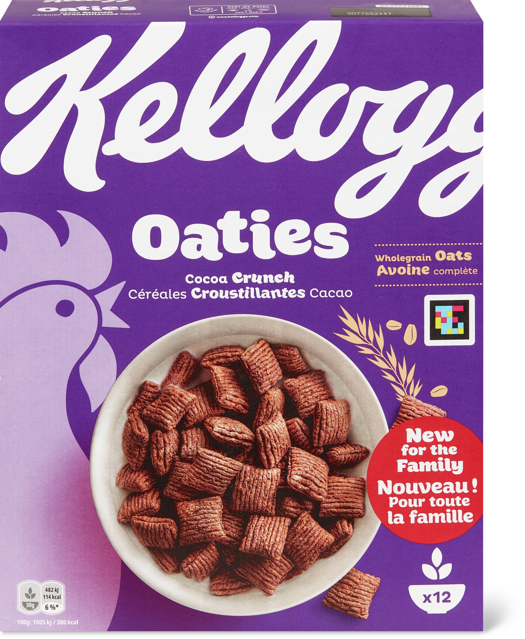 Kellogg's Oaties al cacao 360g